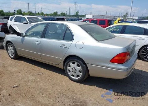 2002 Lexus Ls 430 from USA, damaged, VIN JTHBN30F220092097